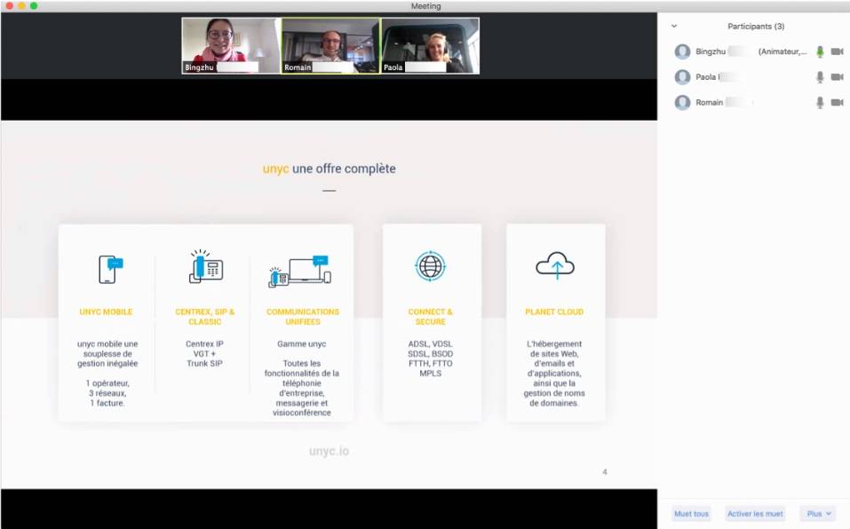 Entreprise de télécommunication pour installation de système de visioconférence Lyon 69